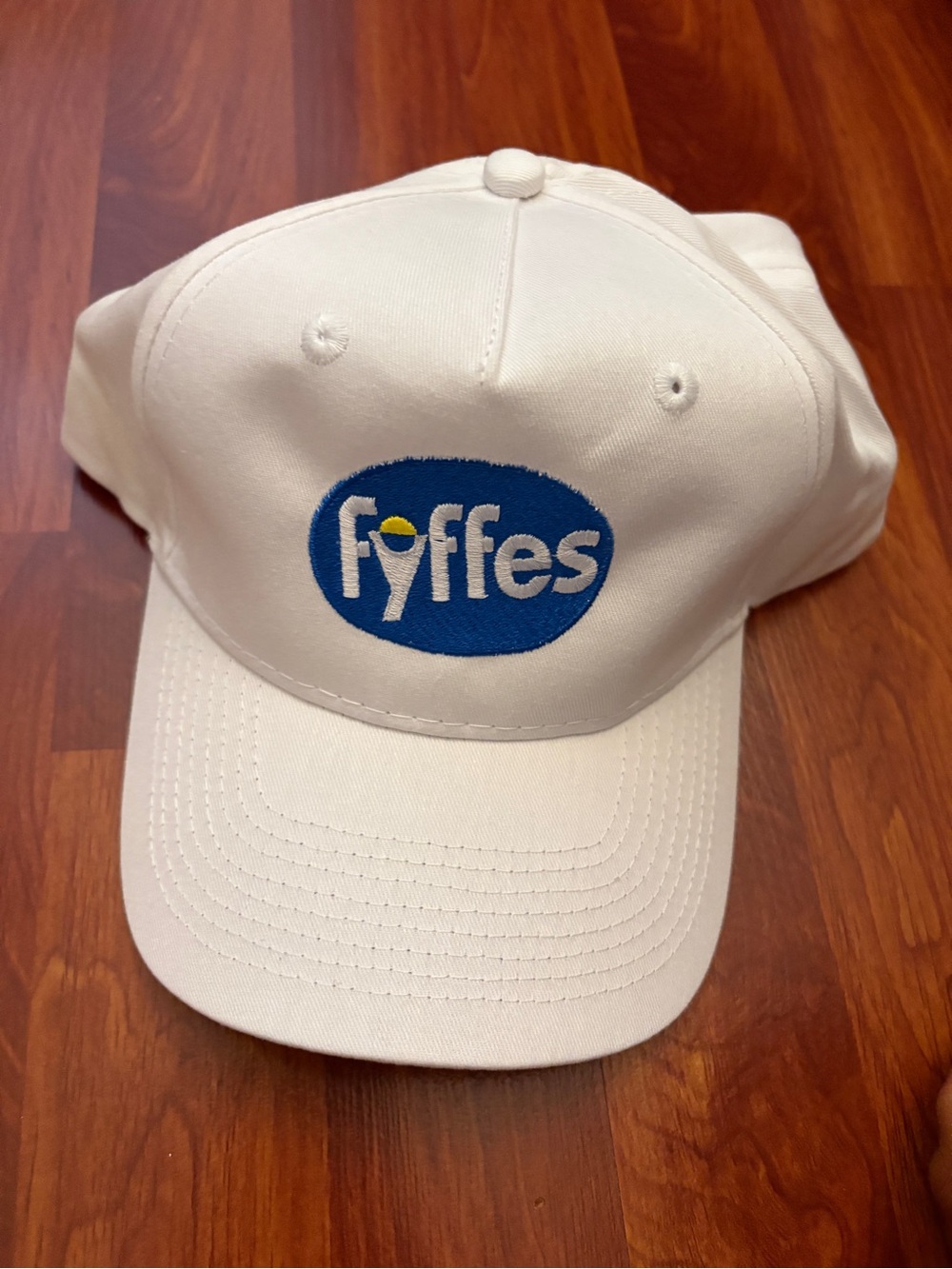 Fyffes White Baseball Cap